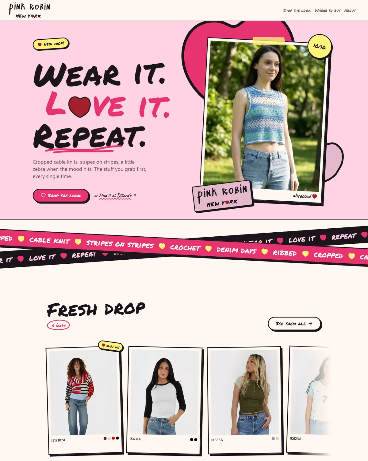 Pink Robin: pinkrobin.style